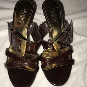 Franco sarto buckle heels